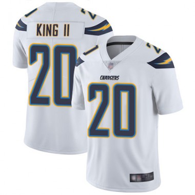 Los Angeles Chargers NFL Football Desmond King White Jersey Men Limited  #20 Road Vapor Untouchable->los angeles chargers->NFL Jersey